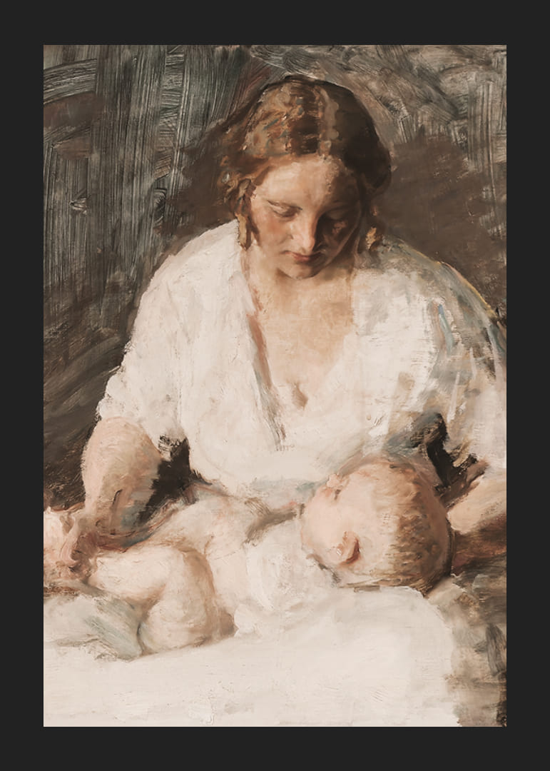 Mor Og Barn By Julius Paulsen-12