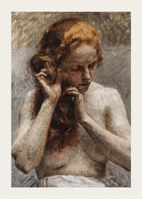 Weiblicher Halbakt By Vlaho Bukovac-5