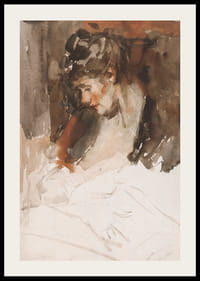 De Vrouw Van Wilhelmus Johannes Steenhoff Met Haar Kind Aan De Borst By Willem Steenhoff-4