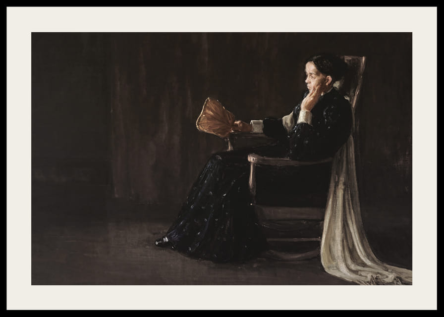 Portrait of the Artist's Mother By Henry Ossawa Tanner-12