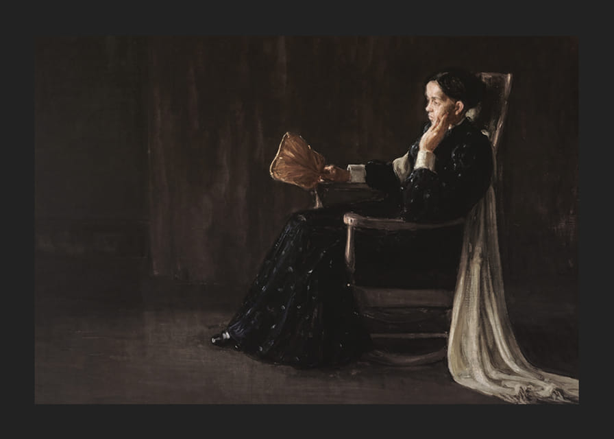 Portrait of the Artist's Mother By Henry Ossawa Tanner-12