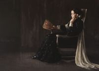 Portrait of the Artist's Mother By Henry Ossawa Tanner-3
