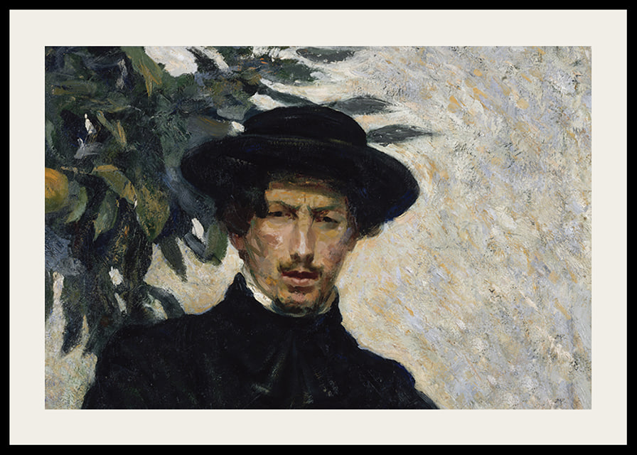 Self-Portrait By Umberto Boccioni-12