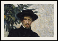 Self-Portrait By Umberto Boccioni-4