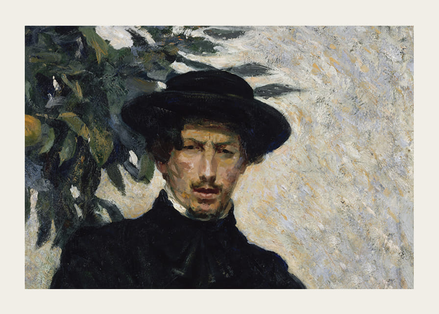 Self-Portrait By Umberto Boccioni-12