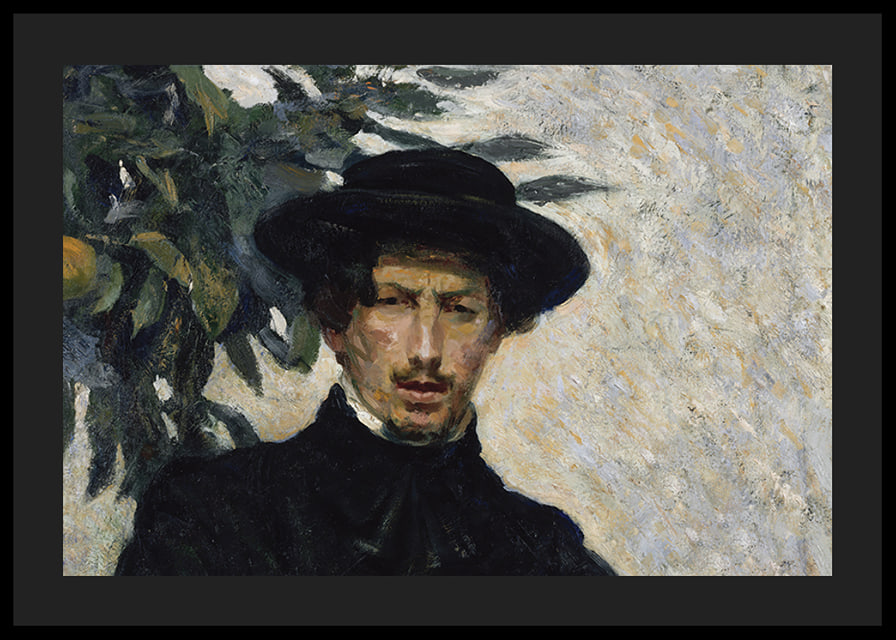 Self-Portrait By Umberto Boccioni-12