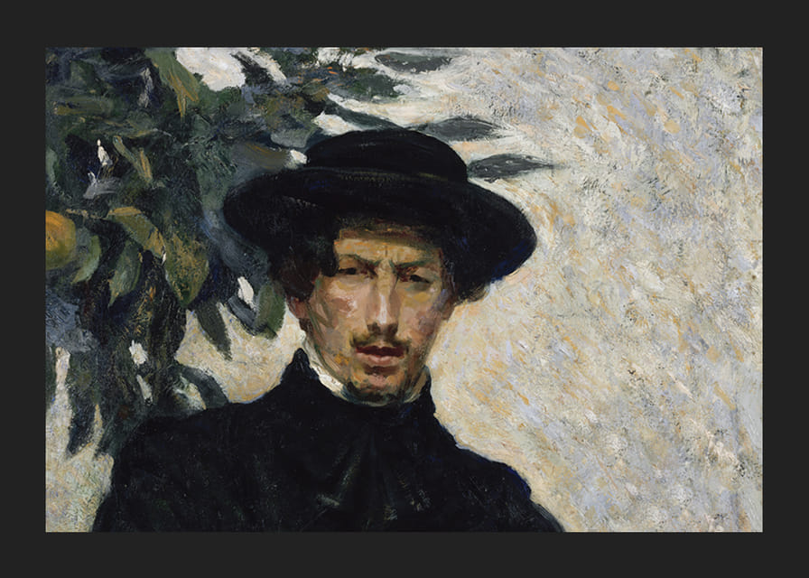 Self-Portrait By Umberto Boccioni-12