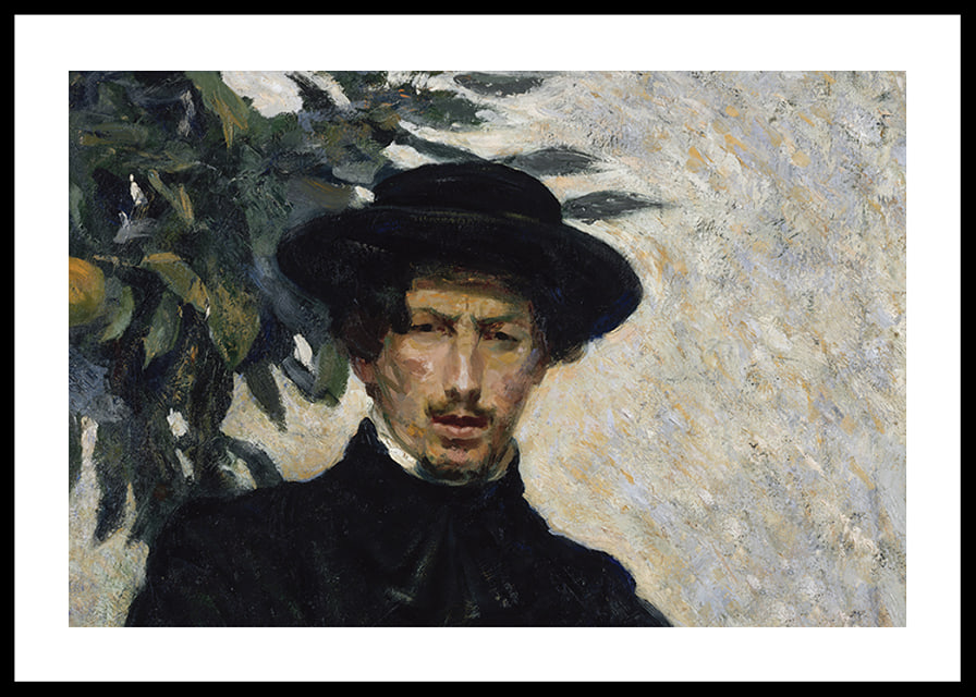 Self-Portrait By Umberto Boccioni-12