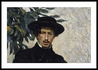 Self-Portrait By Umberto Boccioni-0