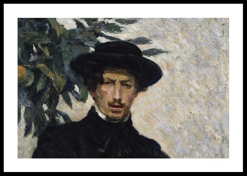 Self-Portrait By Umberto Boccioni-12