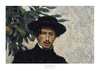 Poster Self-Portrait By Umberto Boccioni