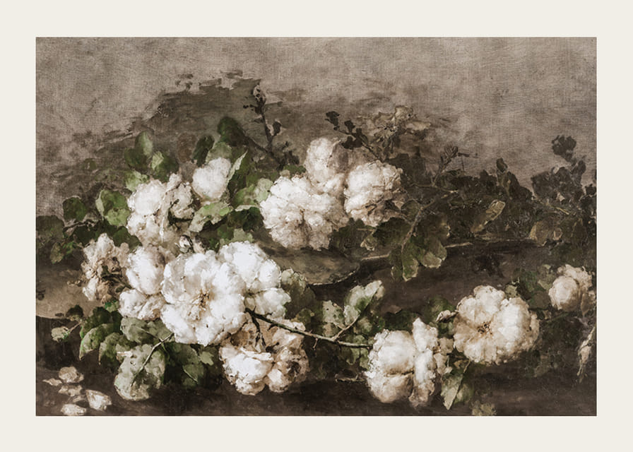 Stilleven Met Gitaar En Rozen By Margaretha Roosenboom-12