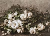 Stilleven Met Gitaar En Rozen By Margaretha Roosenboom-3
