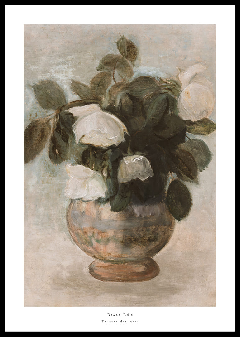 Białe Róże By Tadeusz Makowski-12