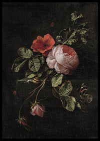 Stilleven Met Rozen By Elias Van Den Broeck-8