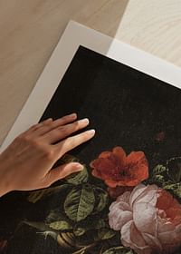 Stilleven Met Rozen By Elias Van Den Broeck-5