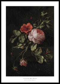 Stilleven Met Rozen By Elias Van Den Broeck-0