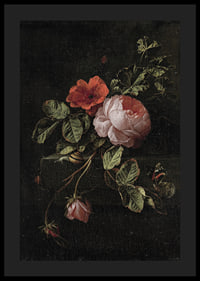 Stilleven Met Rozen By Elias Van Den Broeck-6