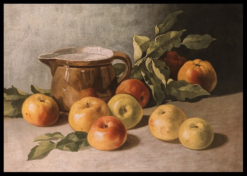 Stillleben Mit Äpfeln By Walter Stoitzner-12