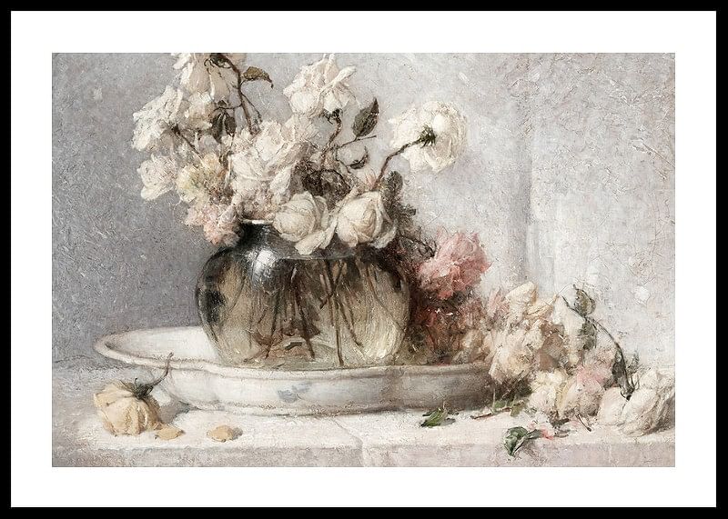 Roses By John Ferguson Weir-12