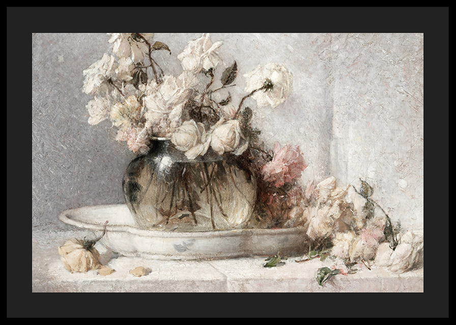 Roses By John Ferguson Weir-12