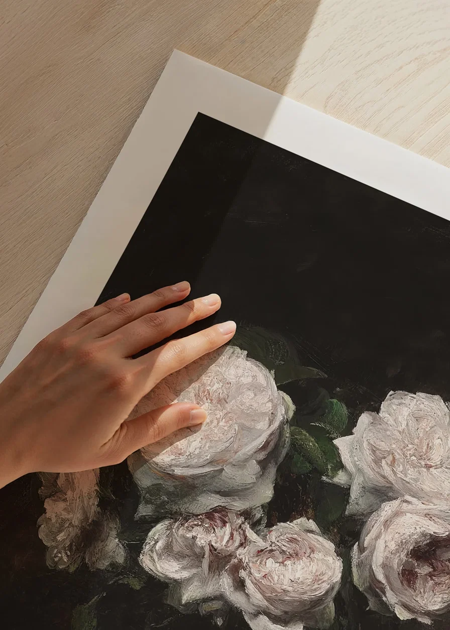 Roses Dans Un Verre 1877 By Henri Fantin-Latour-12