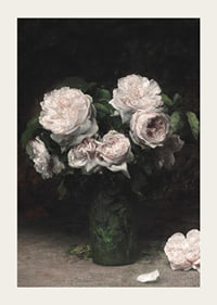 Roses Dans Un Verre 1877 By Henri Fantin-Latour-5