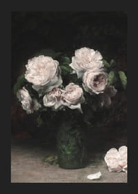 Roses Dans Un Verre 1877 By Henri Fantin-Latour-7
