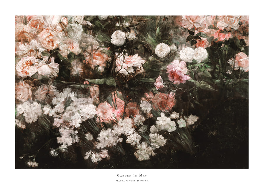 Garden In May By Maria Oakey Dewing-12