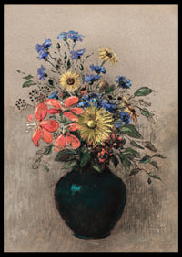 Wildflowers By Odilon Redon-8