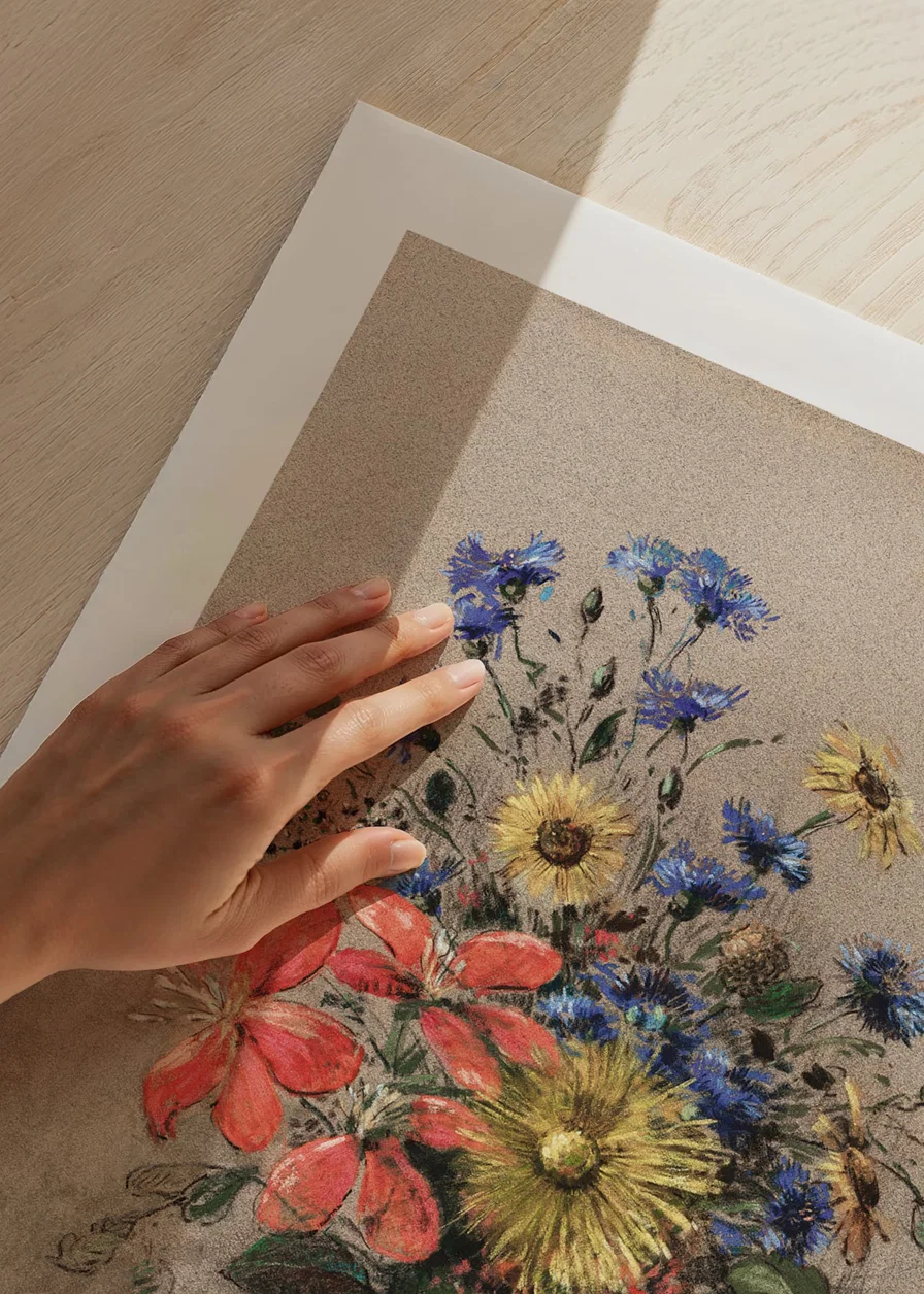 Wildflowers By Odilon Redon-12