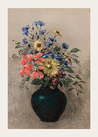 Wildflowers By Odilon Redon-5