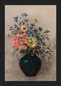 Wildflowers By Odilon Redon-7