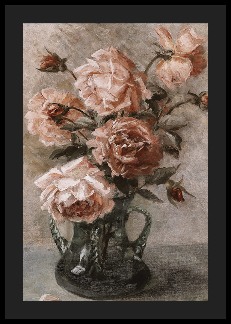 Rosen In Vase By Elise Nees Von Esenbeck-12