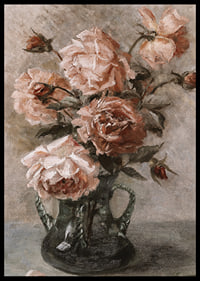 Rosen In Vase By Elise Nees Von Esenbeck-8