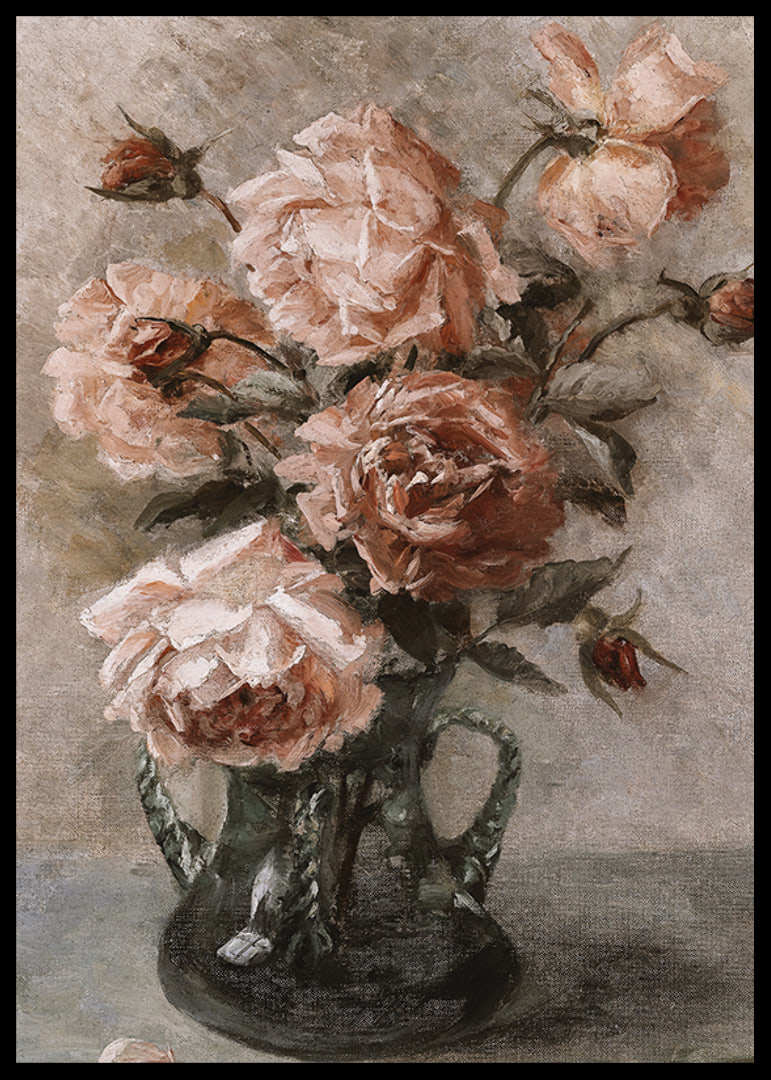 Rosen In Vase By Elise Nees Von Esenbeck-12