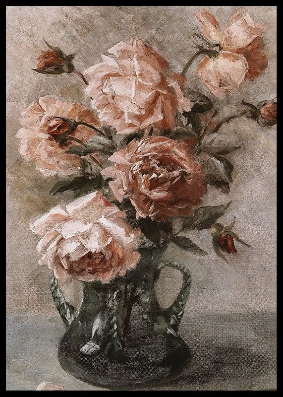Rosen In Vase By Elise Nees Von Esenbeck-12