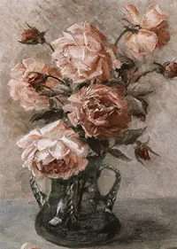 Rosen In Vase By Elise Nees Von Esenbeck-9