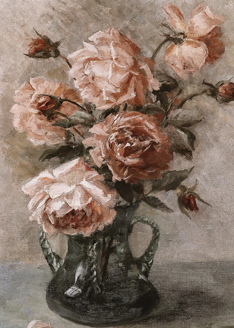 Rosen In Vase By Elise Nees Von Esenbeck-12