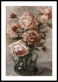 Rosen In Vase By Elise Nees Von Esenbeck-2