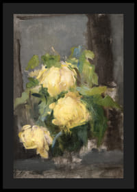 Golden Roses By Olga Boznańska-6