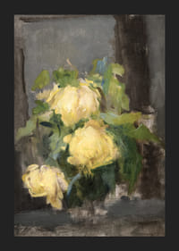 Golden Roses By Olga Boznańska-7