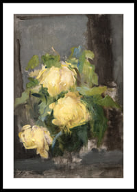 Golden Roses By Olga Boznańska-2