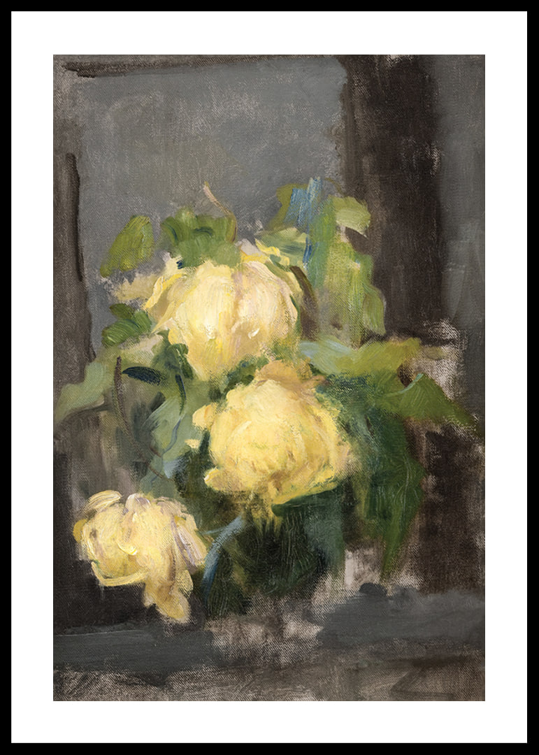Golden Roses By Olga Boznańska-12