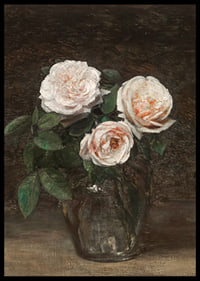 Still Life With Roses By Henri Fantin-Latour-8