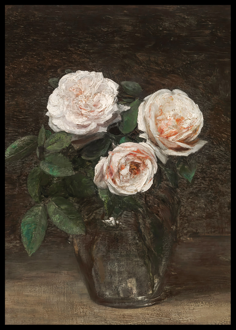 Still Life With Roses By Henri Fantin-Latour-12