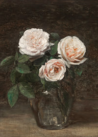 Still Life With Roses By Henri Fantin-Latour-9