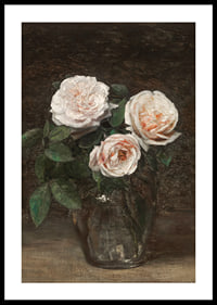 Still Life With Roses By Henri Fantin-Latour-2