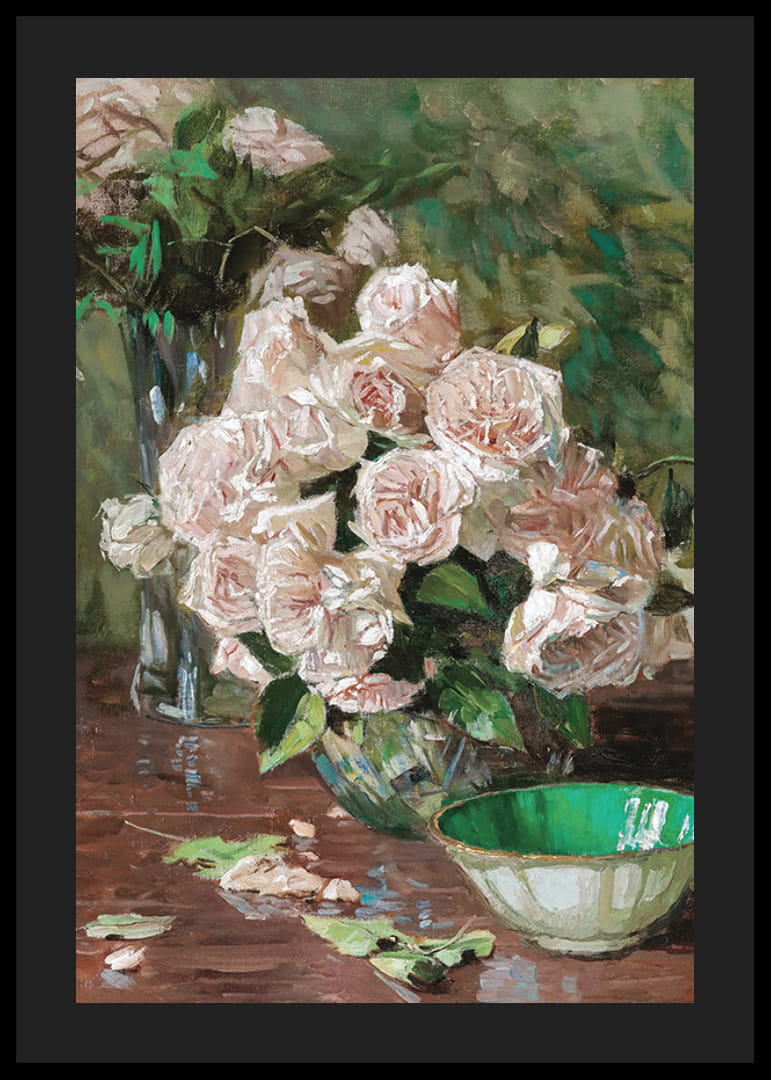 White Roses II By Carl Moll-12