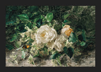 A Bouquet Of Roses By Olga Wisinger-Florian-7